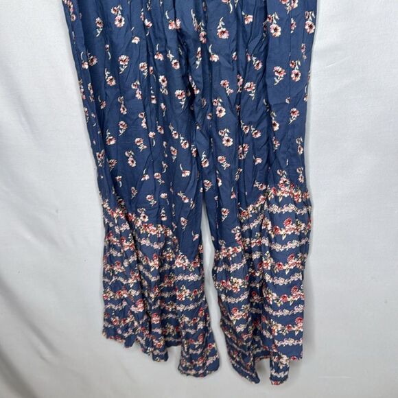 Japna Strapless Flare Leg Floral Jumpsuit. Size XSmall. - Picture 6 of 7
